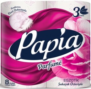 Papia Parfümlü Tuvalet Kağıdı 8 Rulo Tuvalet Kağıdı kullananlar yorumlar